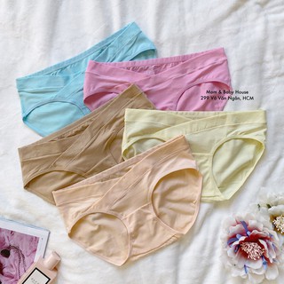EVERMOM | Quần chip cạp chéo thun coton