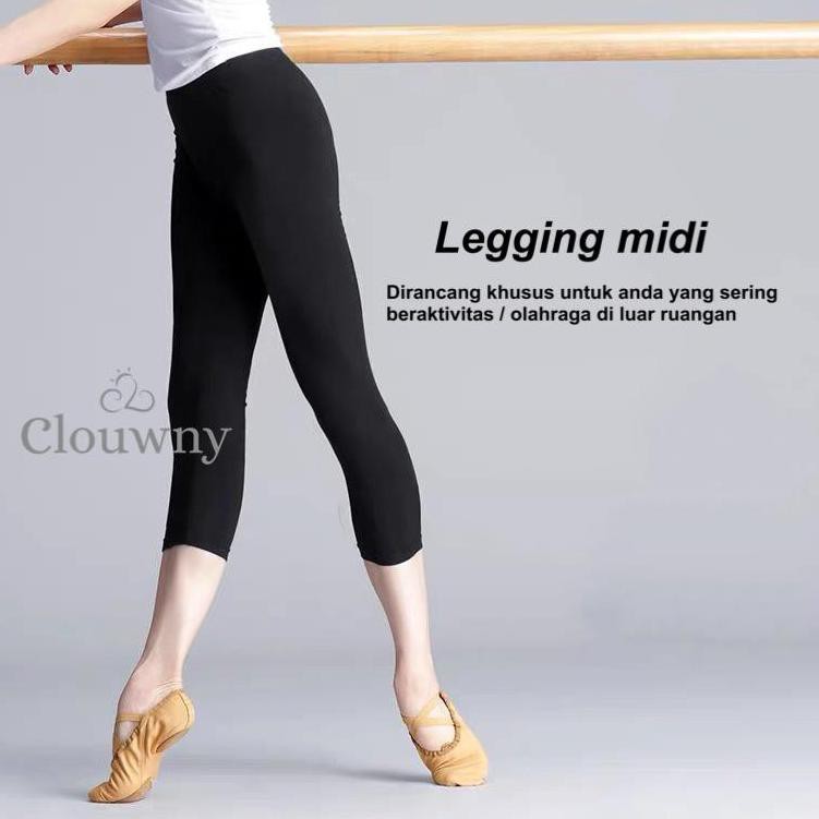 Quần Legging Lửng 7 / 8 Nhập Khẩu Từ Hàn Quốc