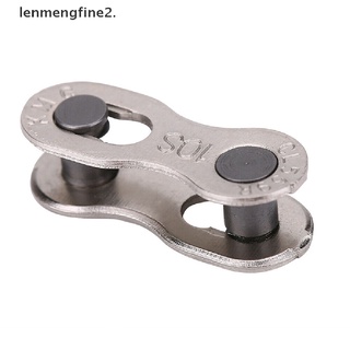 {FCC} 2Pcs Portable Bicycle Chain Master Link Joint Connector 6/8/10 Speed Quick Clip {lenmengfine2.}