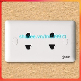 Ổ cắm đôi Sino S19