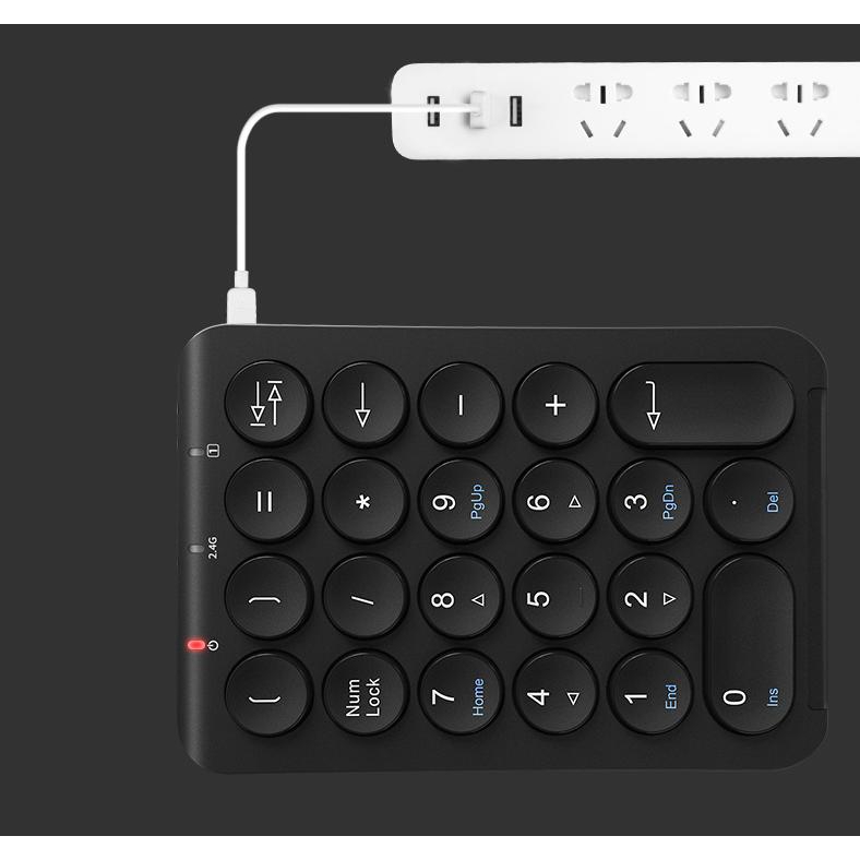 Bàn phím số ko dây cho Laptop/laptop táo