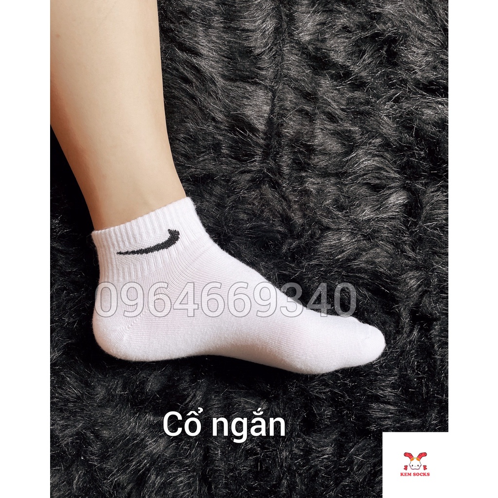 Tất Thể Thao Nike CỔ NGẮN 10-12cm