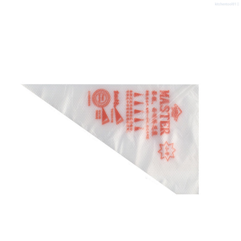Set 100 Túi Đựng Kem Trang Trí Bánh Bằng Pe Chống Dính Dùng Một Lần Tiện Dụng Cho Nhà Bếp Nhỏ Nhắn01