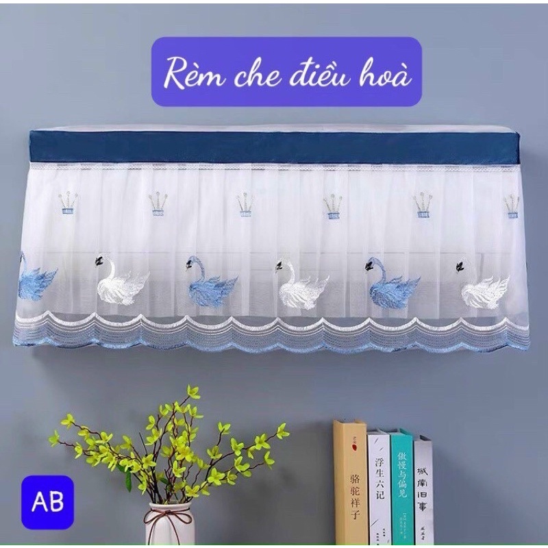Rèm Che Điều Hoà- Trang Trí Điều Hoà Chống Bụi Bẩn