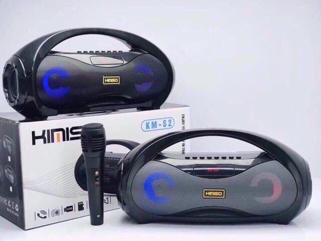 Loa Bluetooth có MIC hát KARAOKE chính hãng KIMISO