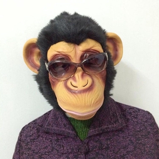 (Hàng Mới Về) Mặt Nạ Hóa Trang Halloween Hình Tai Gorilla4 Thân Thiện Với Môi Trường