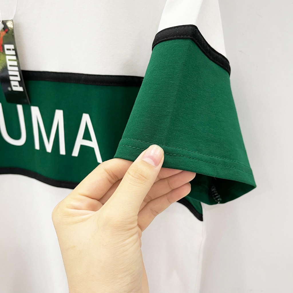 Áo Thun Pu.ma Hàng Xuất Xịn, Chất Thun Cotton Thoáng Mát.