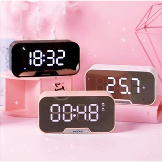 Loa bluetooth mini kèm đồng hồ báo thức HT0095
