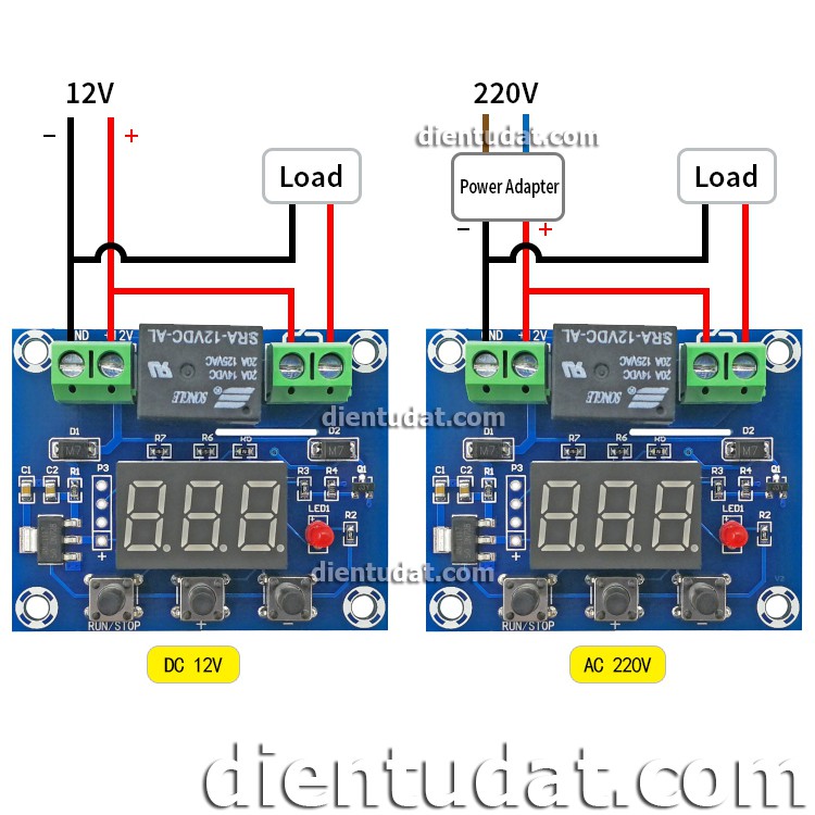 Mạch đếm ngược thời gian 0 - 999 phút - M663