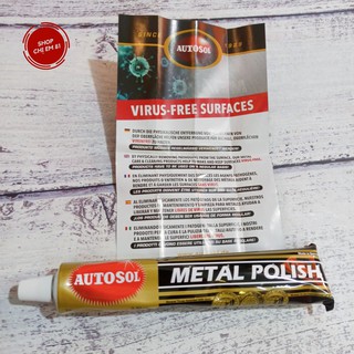 Kem đánh bóng kim loại, làm sạch inox sáng bóng AUTOSOL METAL POLISH 75ml
