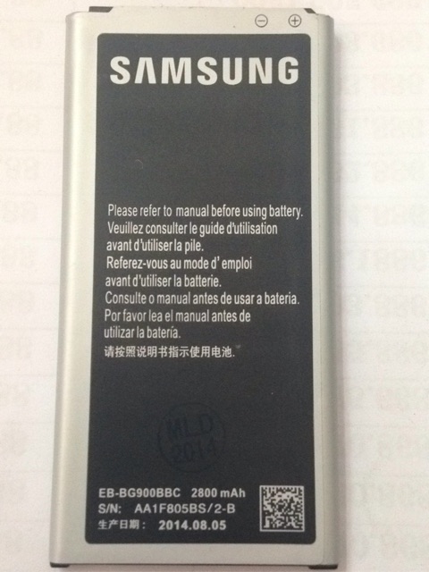 Pin samsung S5 chính hãng bảo hành 1 tháng