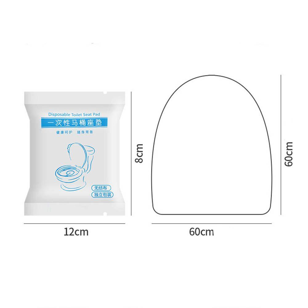 GOGOUP Vỏ Bọc Bệ Ngồi Toilet Bằng Vải Không Dệt An Toàn Cho Phòng Tắm Khách Sạn