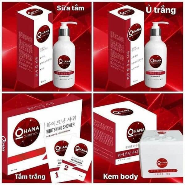 Tắm trắng OHaNa tại nhà