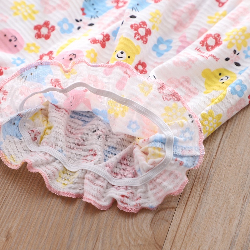 QUẦN ÁO THUN BA LỖ COTTON XUẤT KHẨU CHO BÉ - HÌNH THỎ MÈO