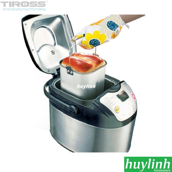 Máy làm bánh mì Tiross TS821 - 2 lít - 12 chức năng