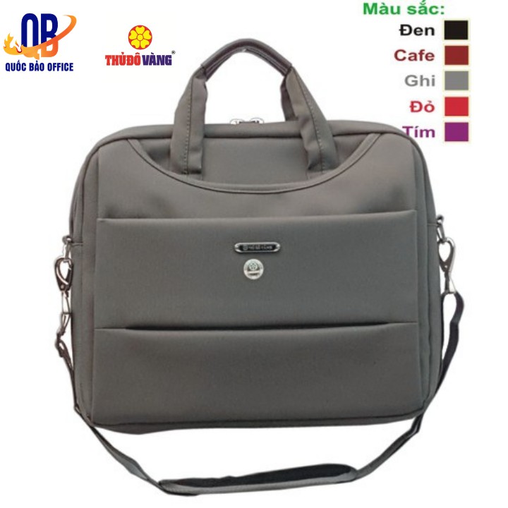 Cặp laptop - Túi đựng laptop Thủ Đô Vàng C041/C141 (40*30*8.5 cm) - màu Đen/ Đỏ/ Nâu/ Tím - 1 chiếc | BigBuy360 - bigbuy360.vn