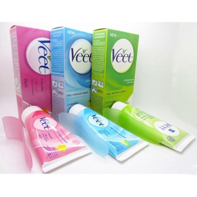 Kem tẩy lông VEET của pháp 60ml Kèm Gạc