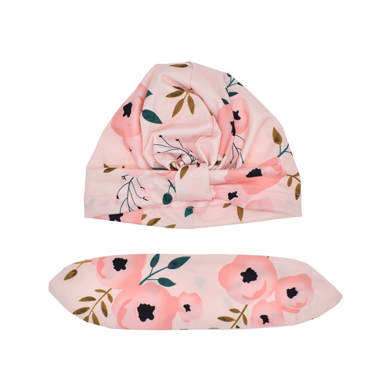 Mũ Turban Buộc Đầu Cho Bé Sơ Sinh Từ 5-10 Tháng Tuổi