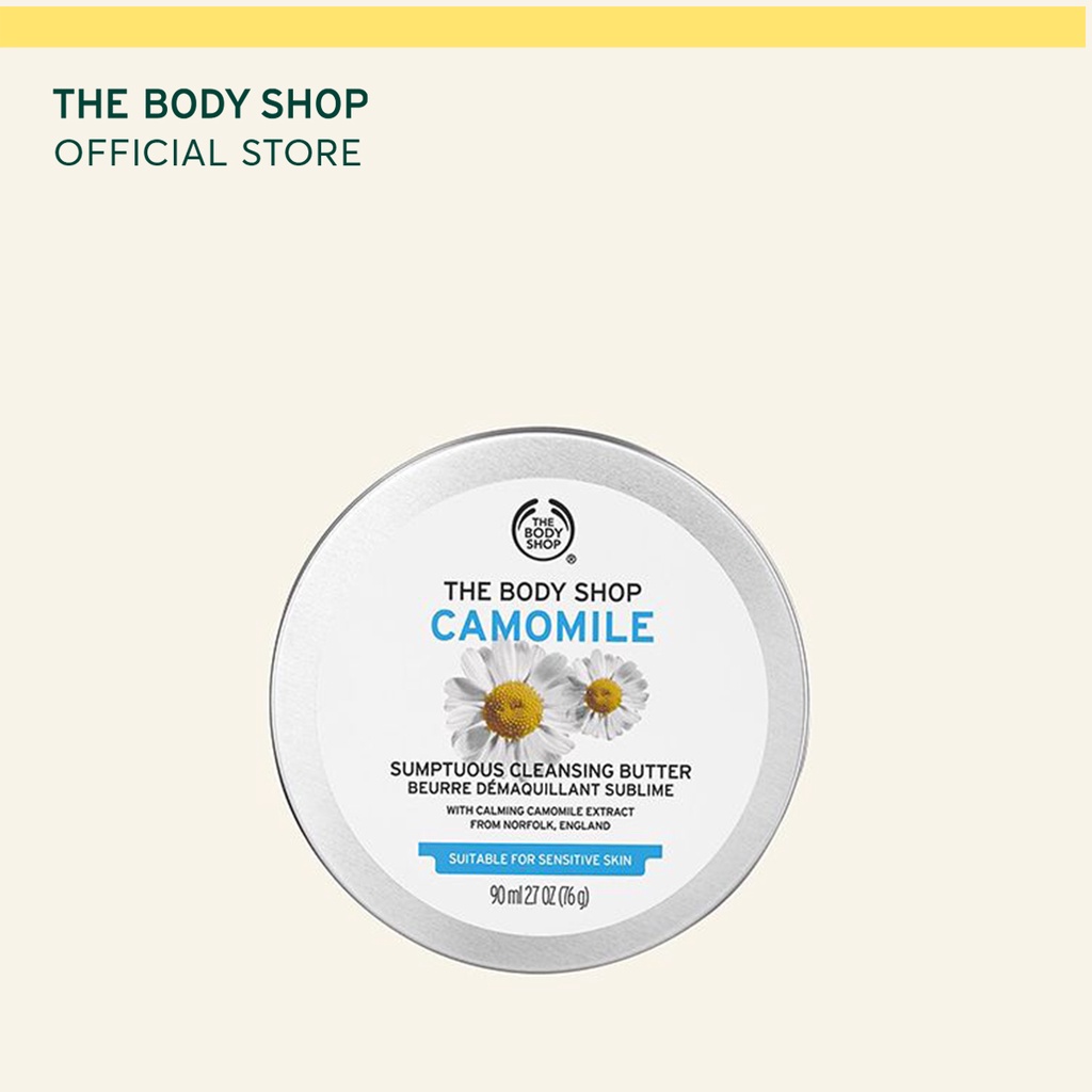 Sáp tẩy trang The Body Shop Camomile Sumptuous Cleansing Butter 90ml (hoa cúc la mã)