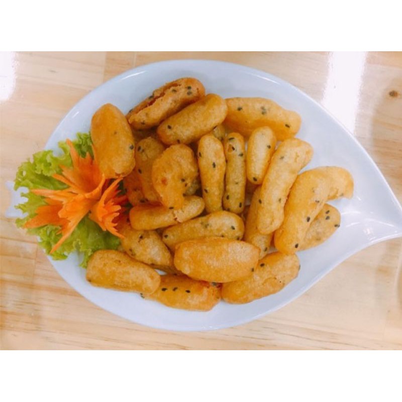 Khoai lang kén. Bao bì đóng gói 250gram. Sạch sẽ ngon miệng.