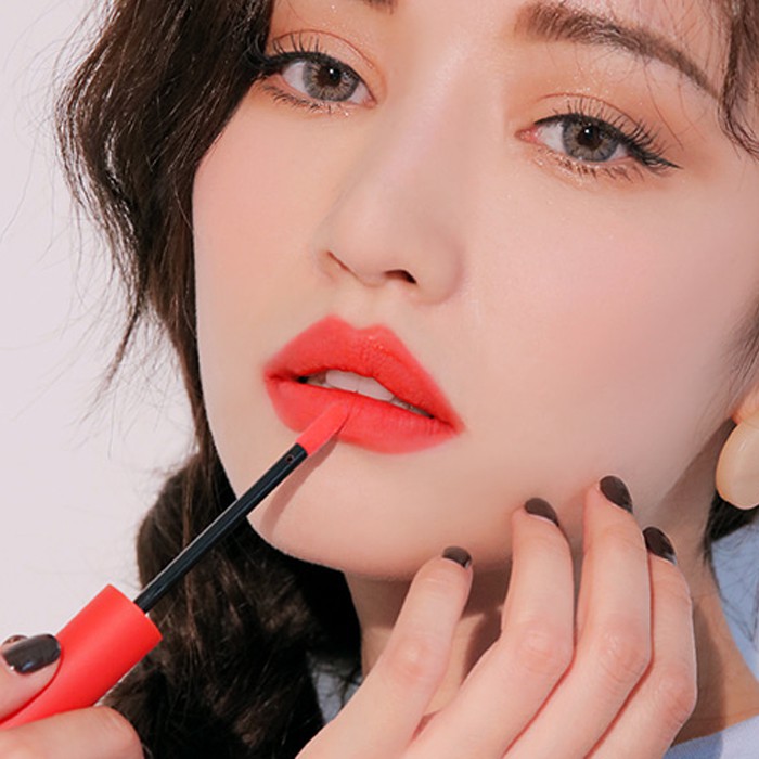 Son Kem Lì 3CE Màu San Hô Neon - 3CE Velvet Lip Tint Save Me