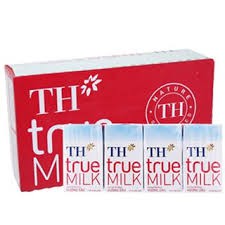 Thùng 48 hộp sữa tươi TH True Milk ít đường/có đường/dâu 110ml