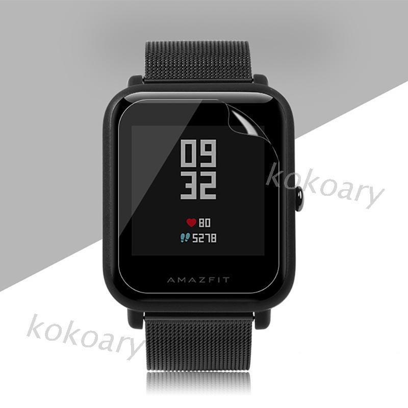 kok* 2x TPU Screen Protector For Xiaomi Huami Amazfit Bip PACE Lite Youth Smart Watch