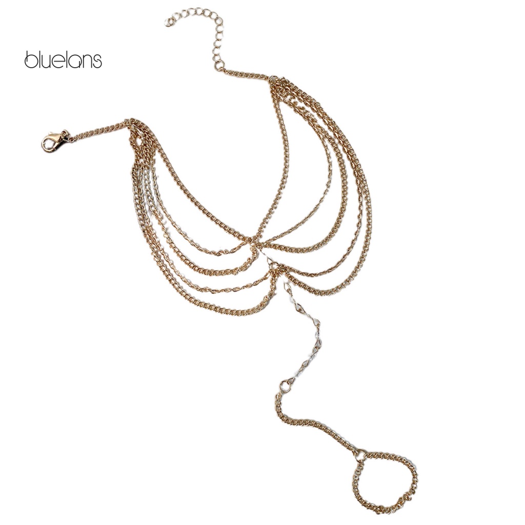 Bộ Nhẫn Đeo Ngón Chân Năm Lớp Thân Thiện Với Da