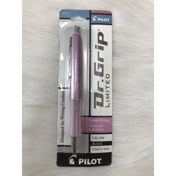 👉1- Bút bi Pilot Dr Grip Limited Mực đen Fine 0.7mm - Mỹ