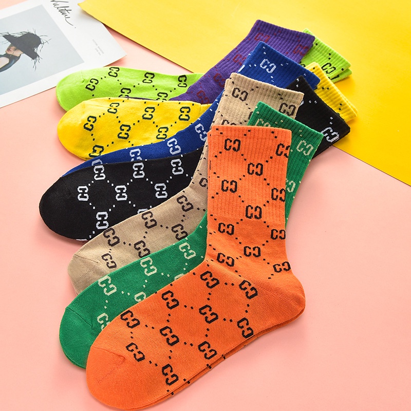 Vớ Thể Thao Cổ Vừa In Chữ C Màu Sắc Kẹo Ngọt Thời Trang Dành Cho Học Sinh 2022
