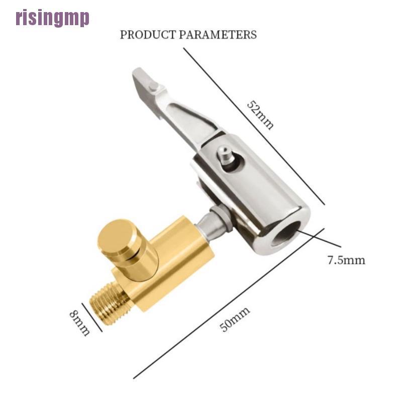 Kẹp Bơm Hơi Lốp Xe Bằng Thép Không Gỉ Tiện Dụng