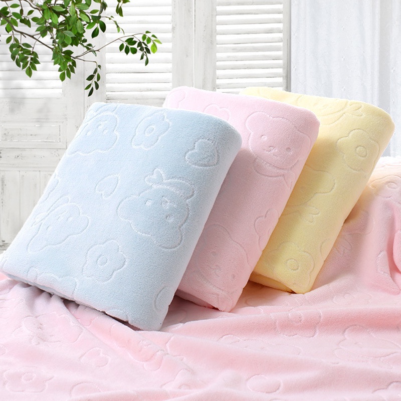 Khăn lau mặt/tay mềm mại khô nhanh thấm hút tốt lý tưởng an toàn tiện dụng dành cho bé