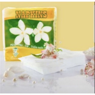 Khăn Giấy Vuông Hoa Mai Napkins 1gói