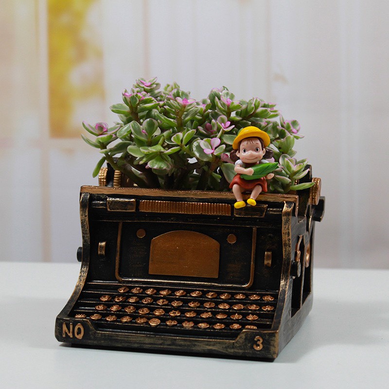 Chậu Trồng Sen Đá Chậu Nhựa Trồng Cây Mini Decor Trang Trí Dễ Thương Nhiều Mẫu