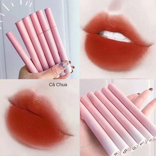 [Hàng mới về] Son Môi Dưỡng Ẩm Chống Nước Bền Màu Lâu Phai Dành Cho Nữ