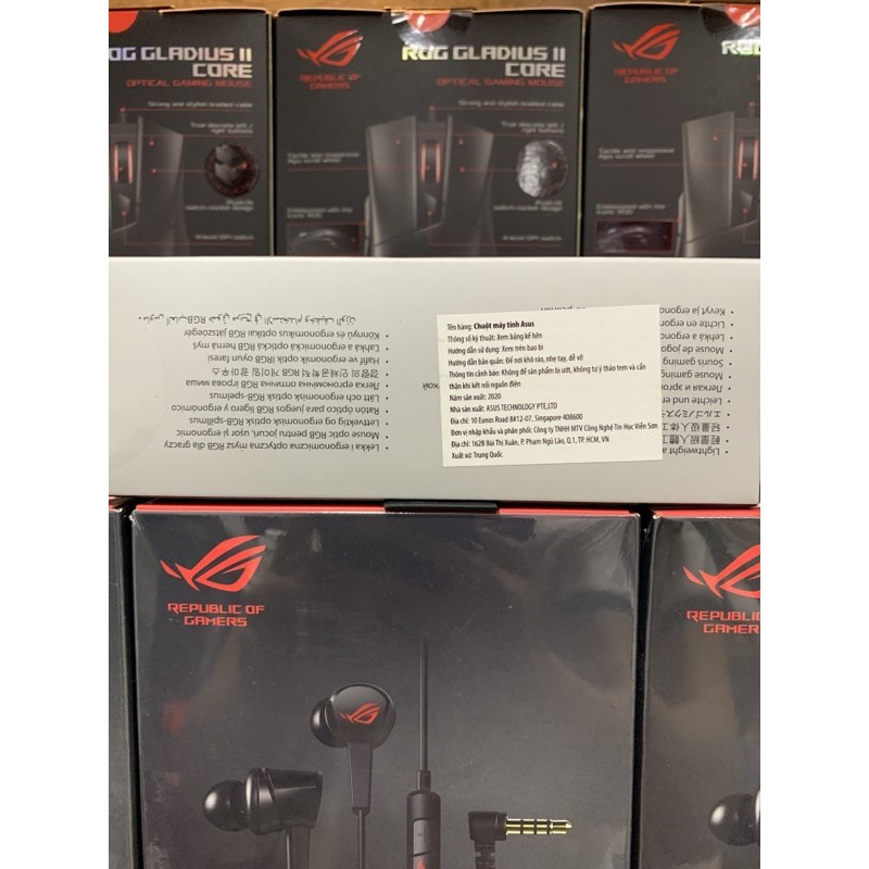 Chuột gaming Asus TUF M3 USB Aura sync - Hàng chính hãng