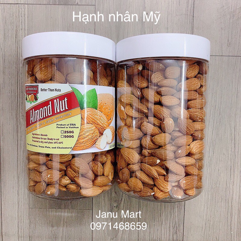 Hạnh nhân Mỹ hạt sống