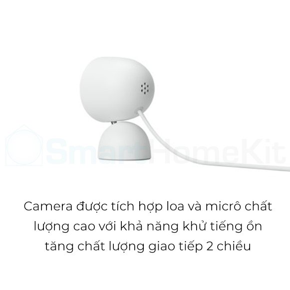 Google Nest Cam Indoor Wired Gen 2 - Camera an ninh trong nhà, Full HD 1080p