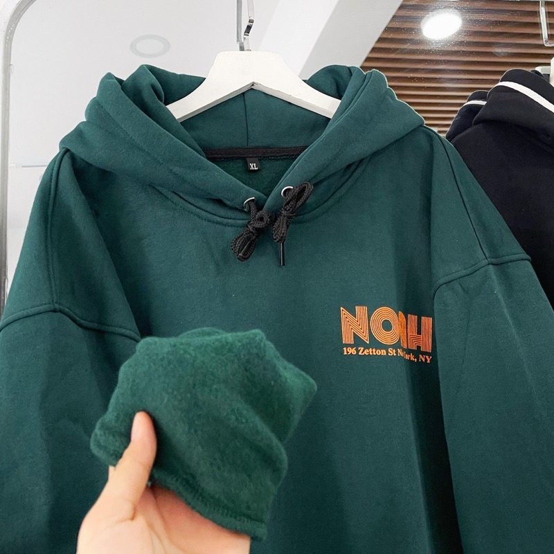 áo hoodie NOAH ảnh thật unisex ( nam nữ mặc đều được)