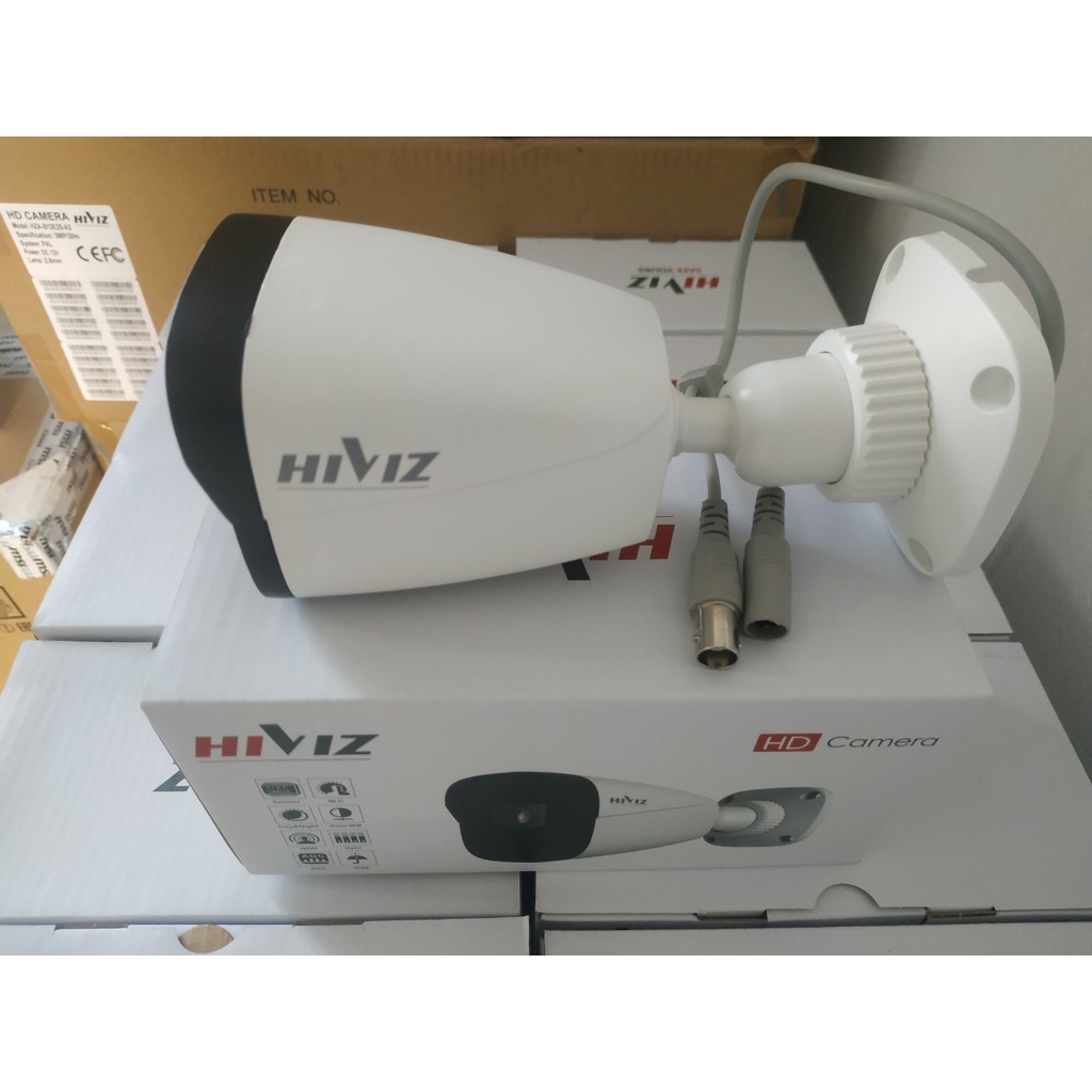 Camera Than Hiviz 2.0MPX HZA-B12E2S-A2 / Dome D02E2L-I2, Camera AHD/CVI/TVI/CVBS 2MP- HÀNG CHÍNH HÃNG