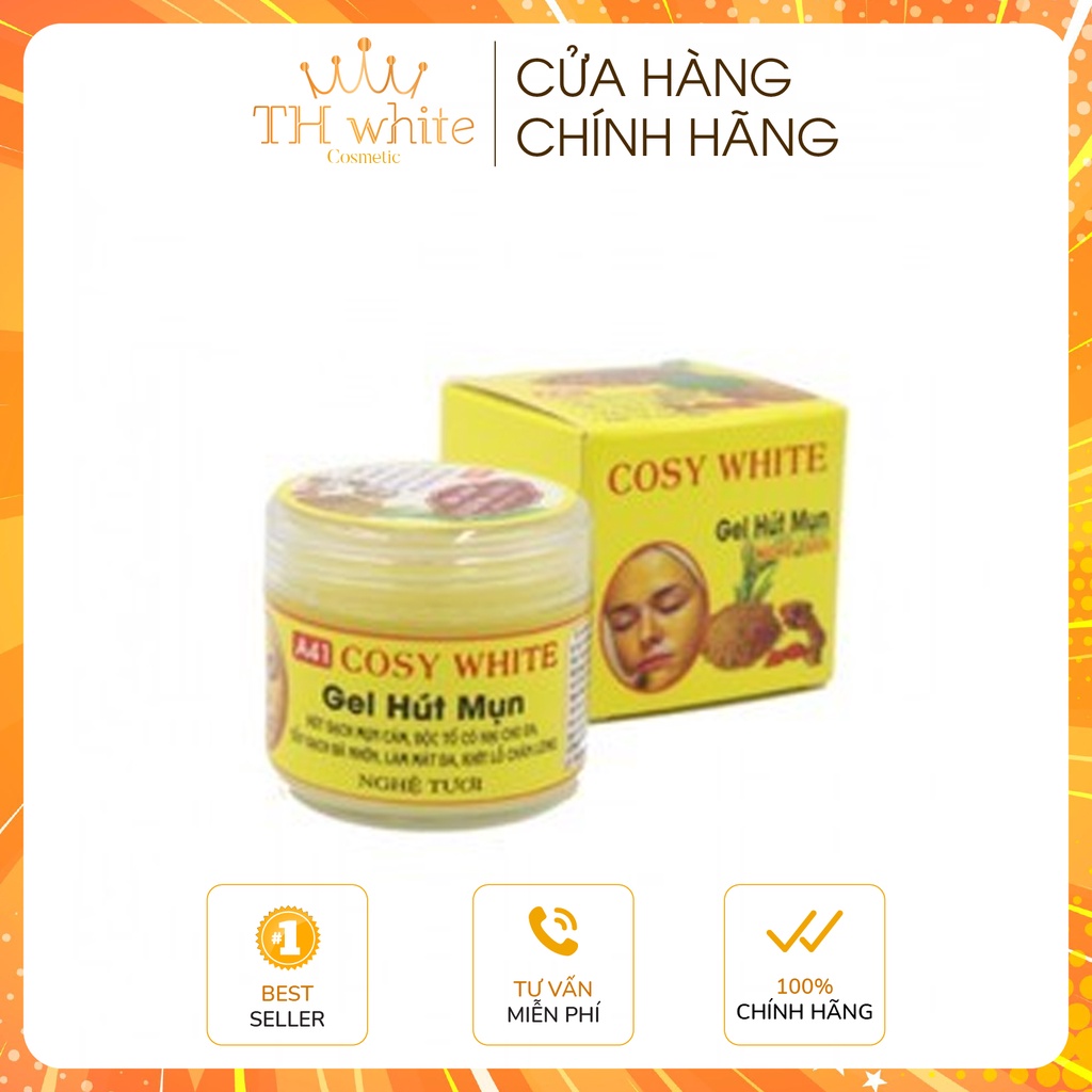 Gel Hút Mụn Nghệ Tươi Cosy White 50g