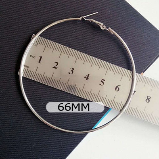 bông tai khoen tròn to 6.6cm