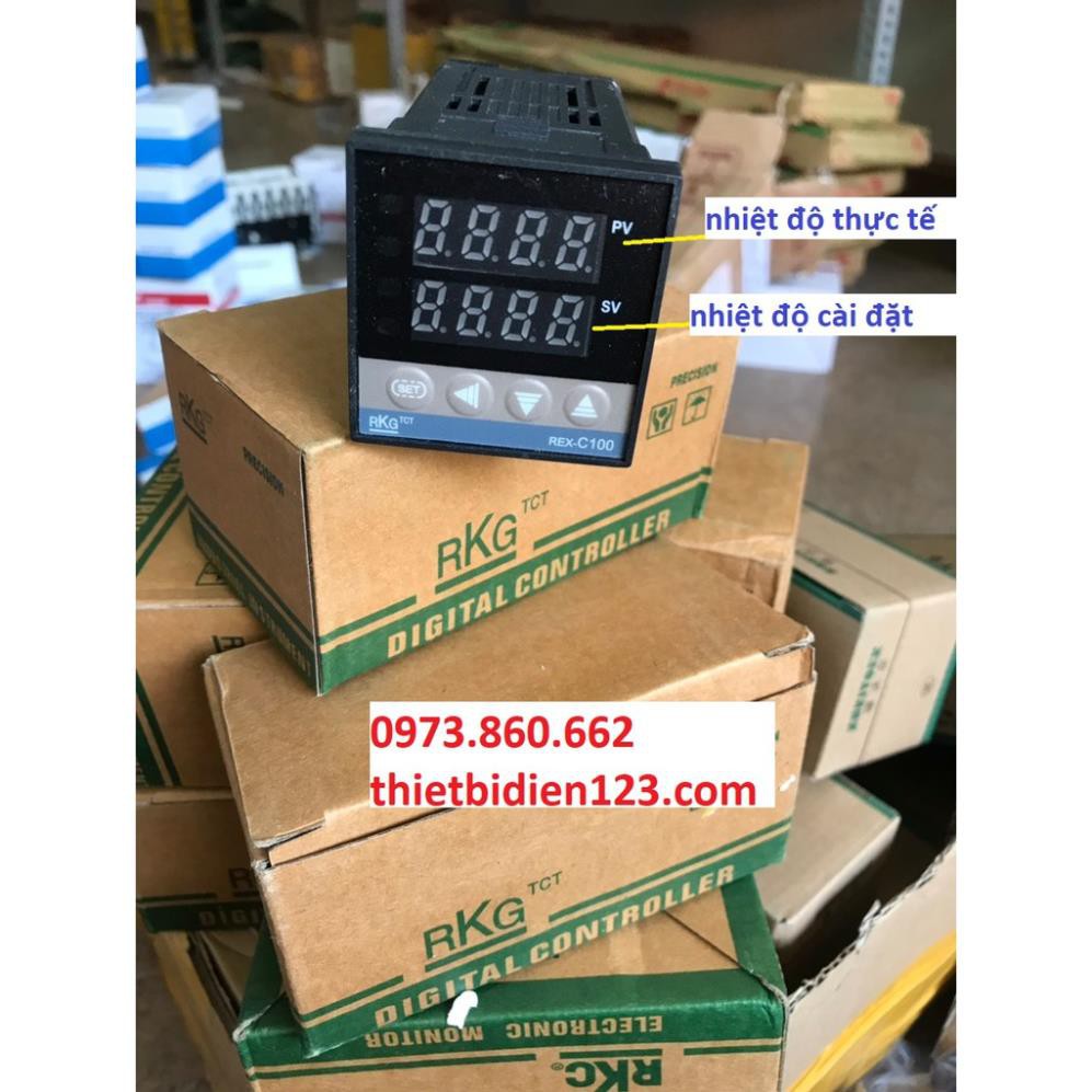 Bộ điều khiển nhiệt độ RKC REX C100 -TBĐ
