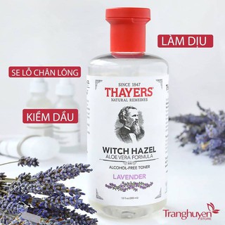 Nước hoa hồng Thayer witch hazel