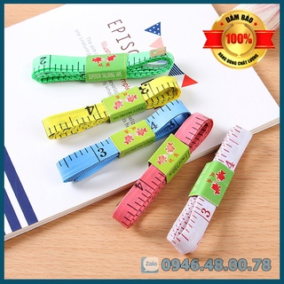 Thước dây do 1,5m | thước đo vòng eo, thước thợ may - chiều cao | nhiều màu sắc bền đẹp