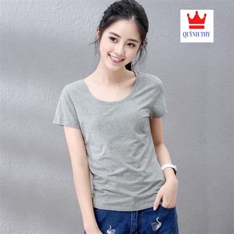 Áo Thun Nữ Cổ Tròn Tay ngắn , Trẻ Trung, Mẫu Mới nhất