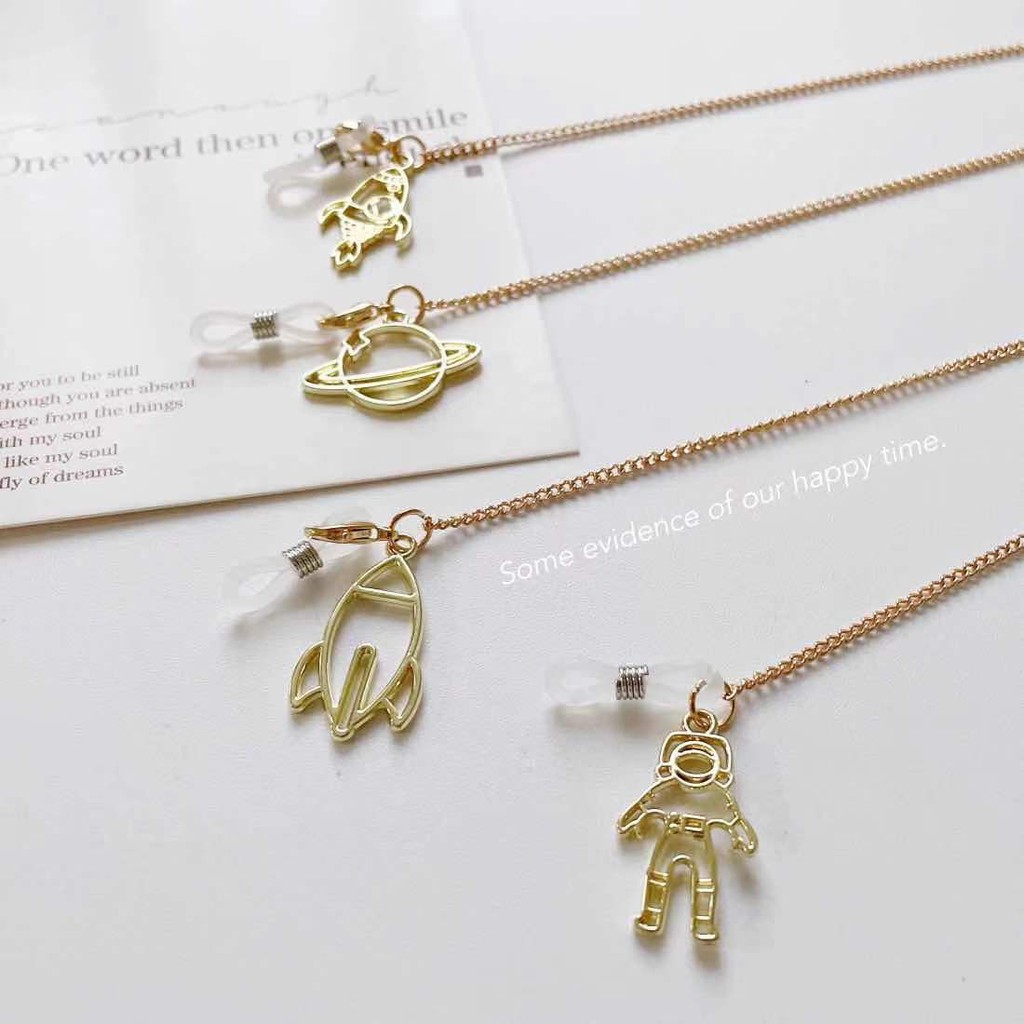 Dây đeo tai nghe bằng hợp kim chống rơi hình phi hành gia sáng tạo mới