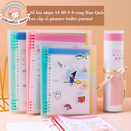 Sổ còng A5 B5 20 26 còng bìa sổ còng binder giấy refill full set sổ A5 B5 (BÌA+RUỘT）