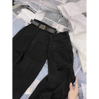 quần jeans nữ co dãn 2 túi nổi