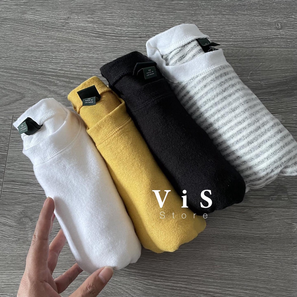 ÁO THUN LEN NỮ TAY DÀI